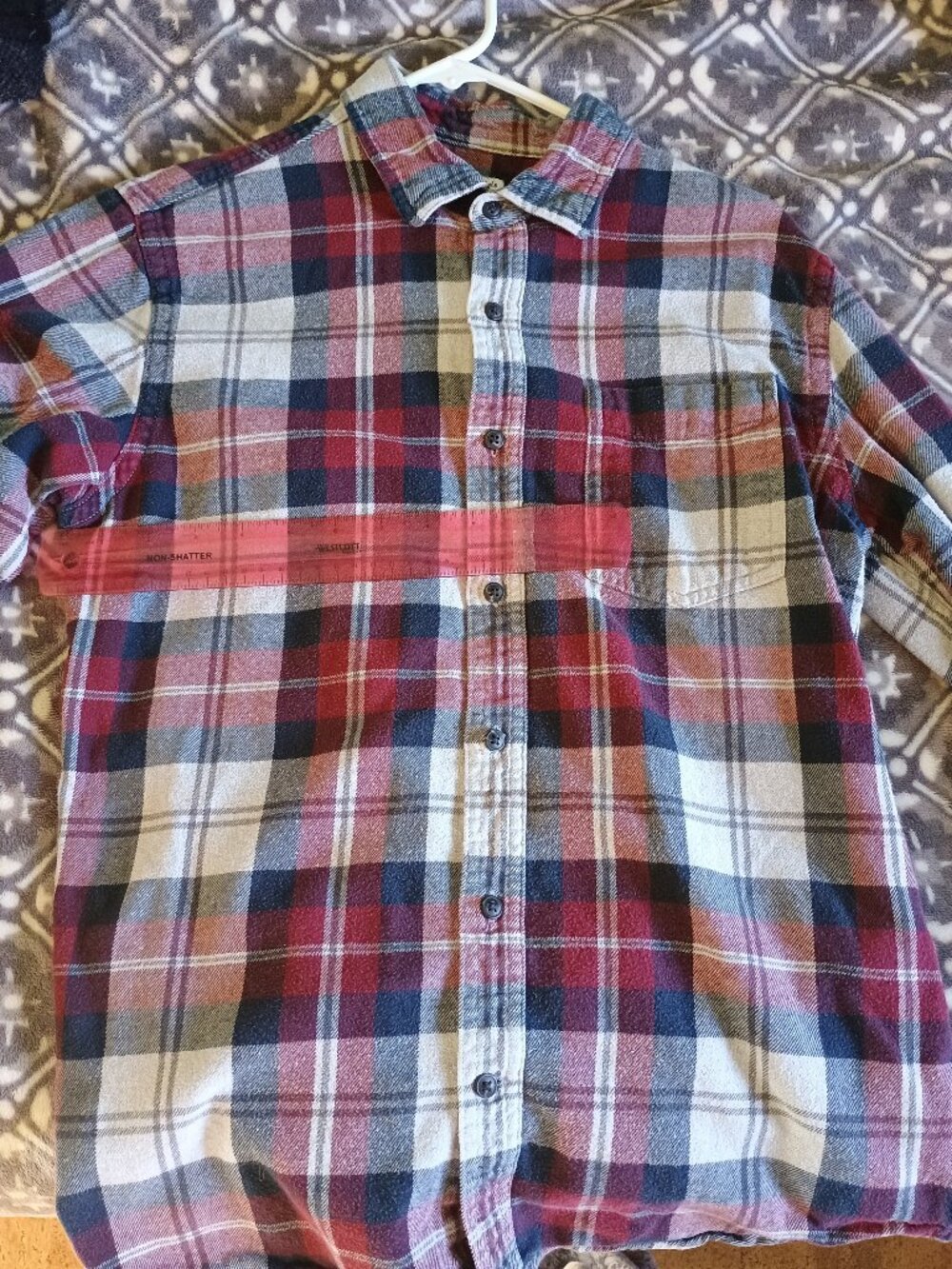 Long-Sleeve Plaid - Picture 4 of 4